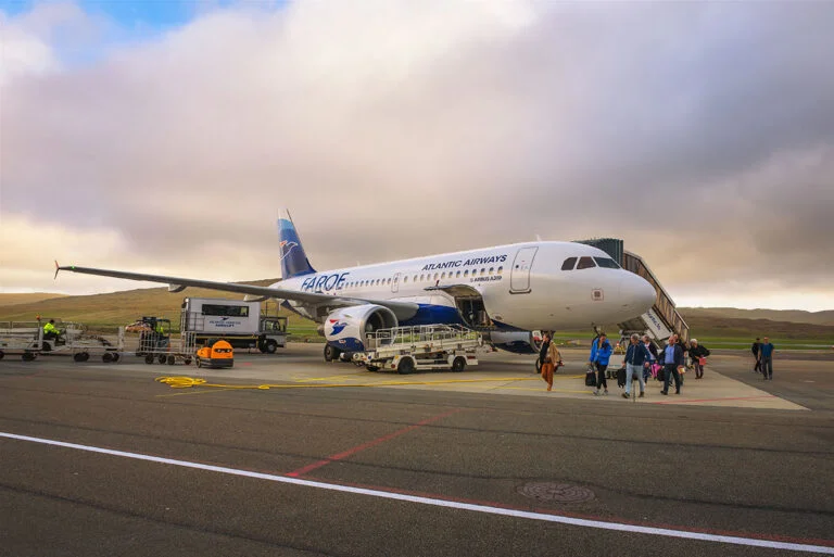 Atlantic Airways in the Faroe Islands. Photo: Nick Fox / Shutterstock.com.