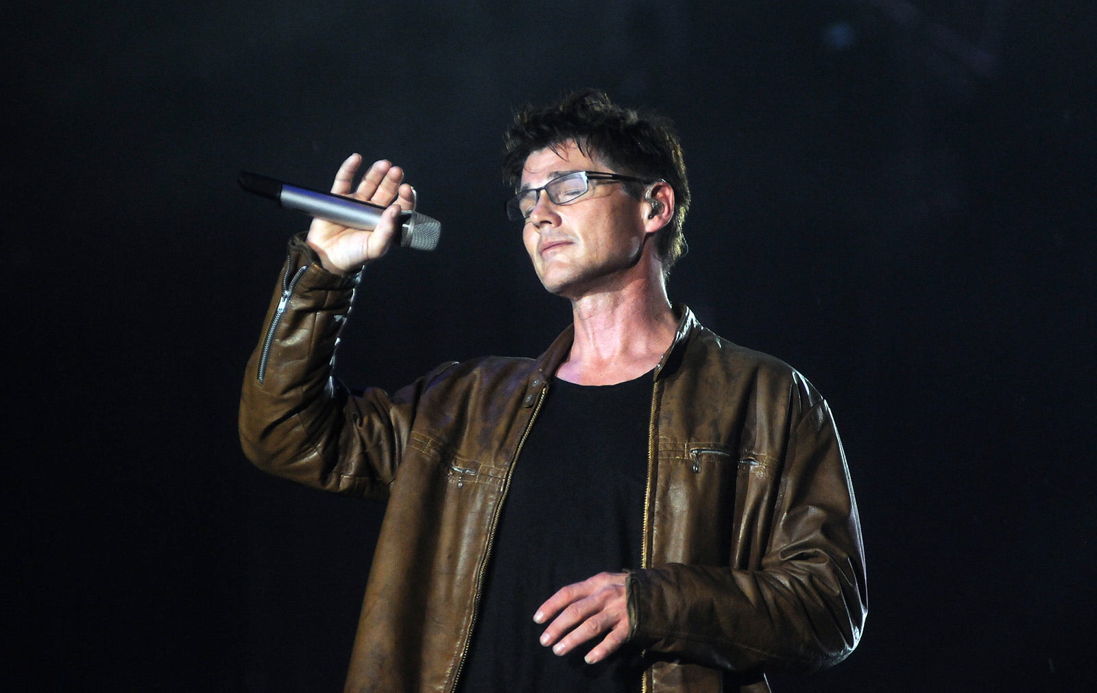 Norwegian singer Morten Harket.