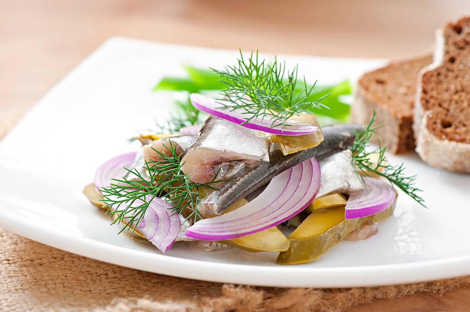 Herring salad part of the Nordic diet