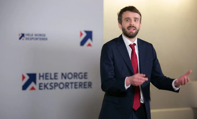 Jan Christian Vestre, Norway's Minister of Trade and Industry.