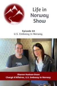 Norwegian US Embassy Pin