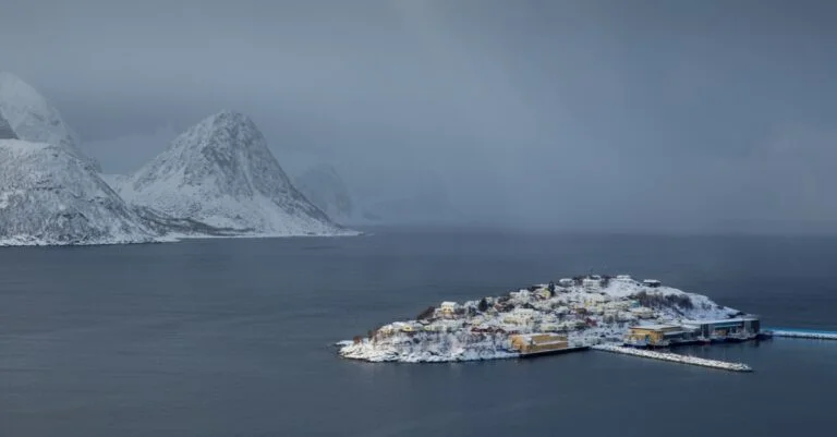 Husøy on Senja, Norway