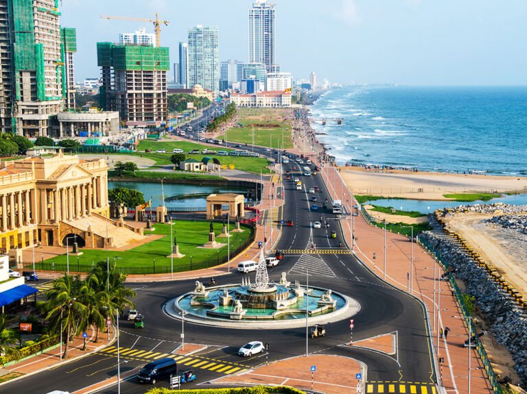 Colombo, the capital of Sri Lanka.