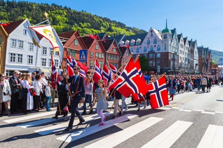 May 17th Parade in Bergen. Photo: Marius Dobilas / Shutterstock.com