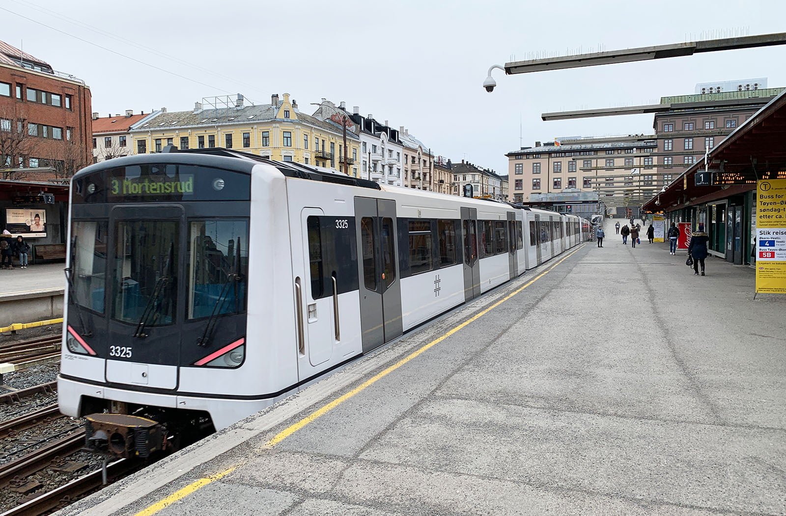 Majorstuen will be the starting point for the new Fornebu line. Photo: Mads Nygard / Shutterstock.com.