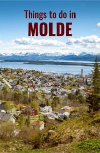 Things to do in Molde for Pinterest