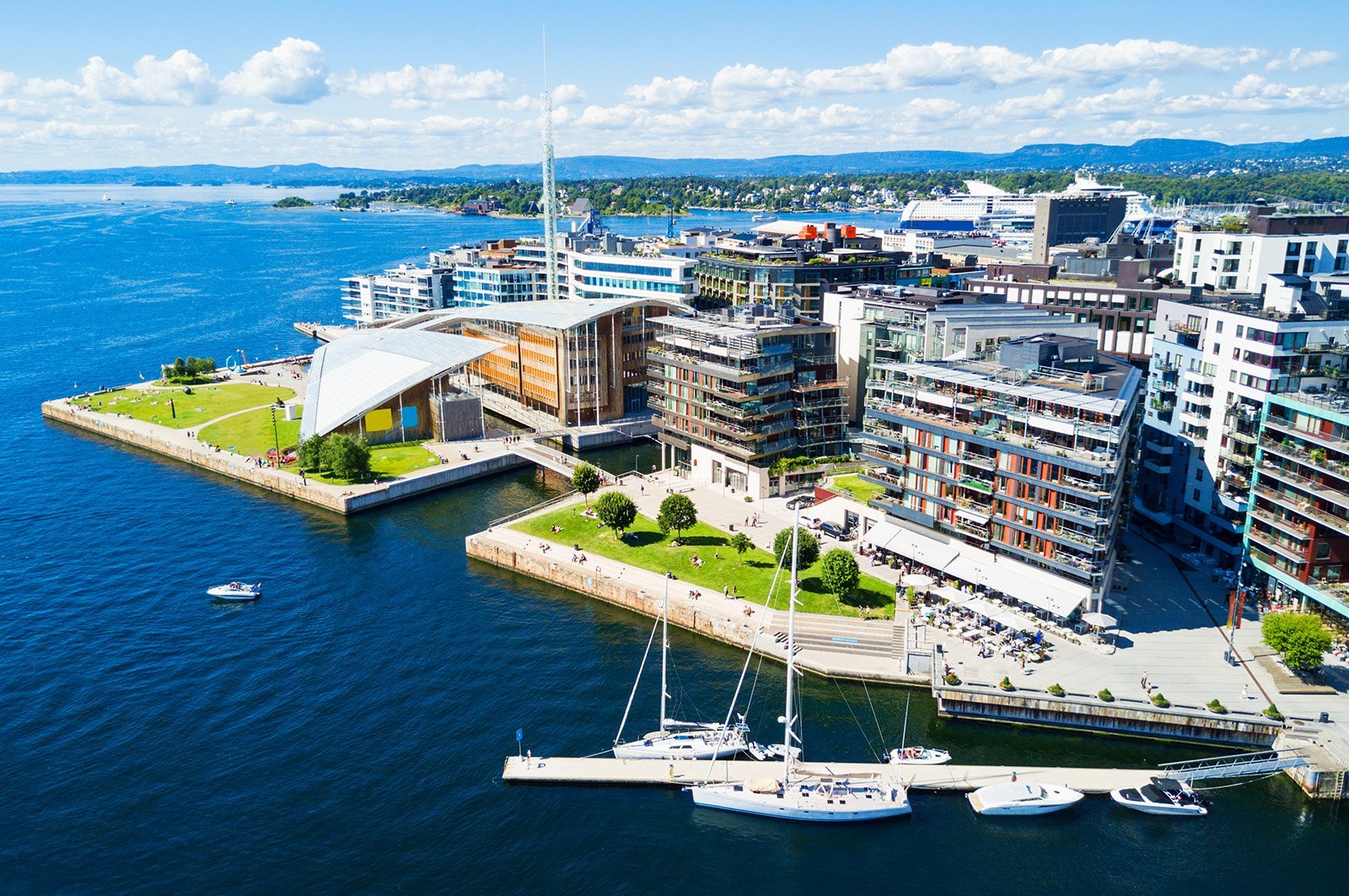Oslo modern waterfront