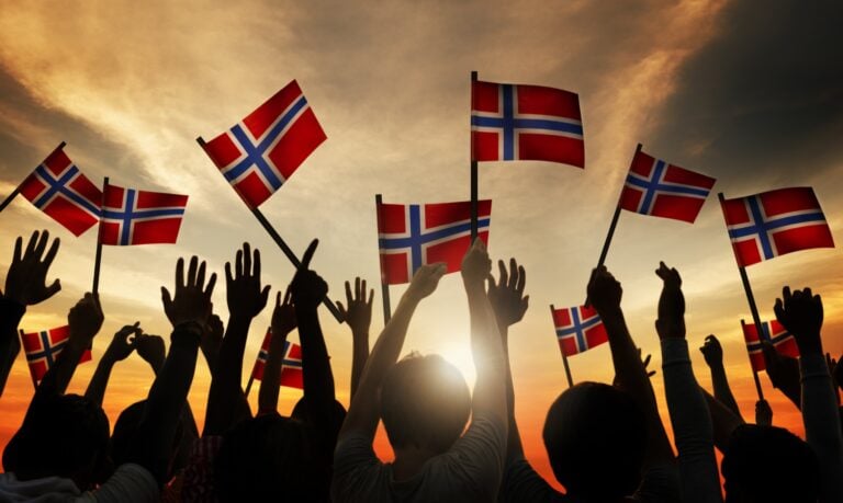 Celebration of Norwegian citizenship.