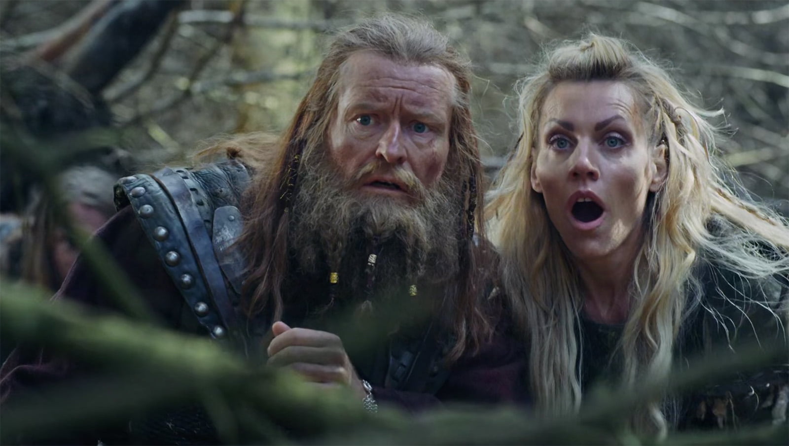 A screen grab from Norsemen viking TV show