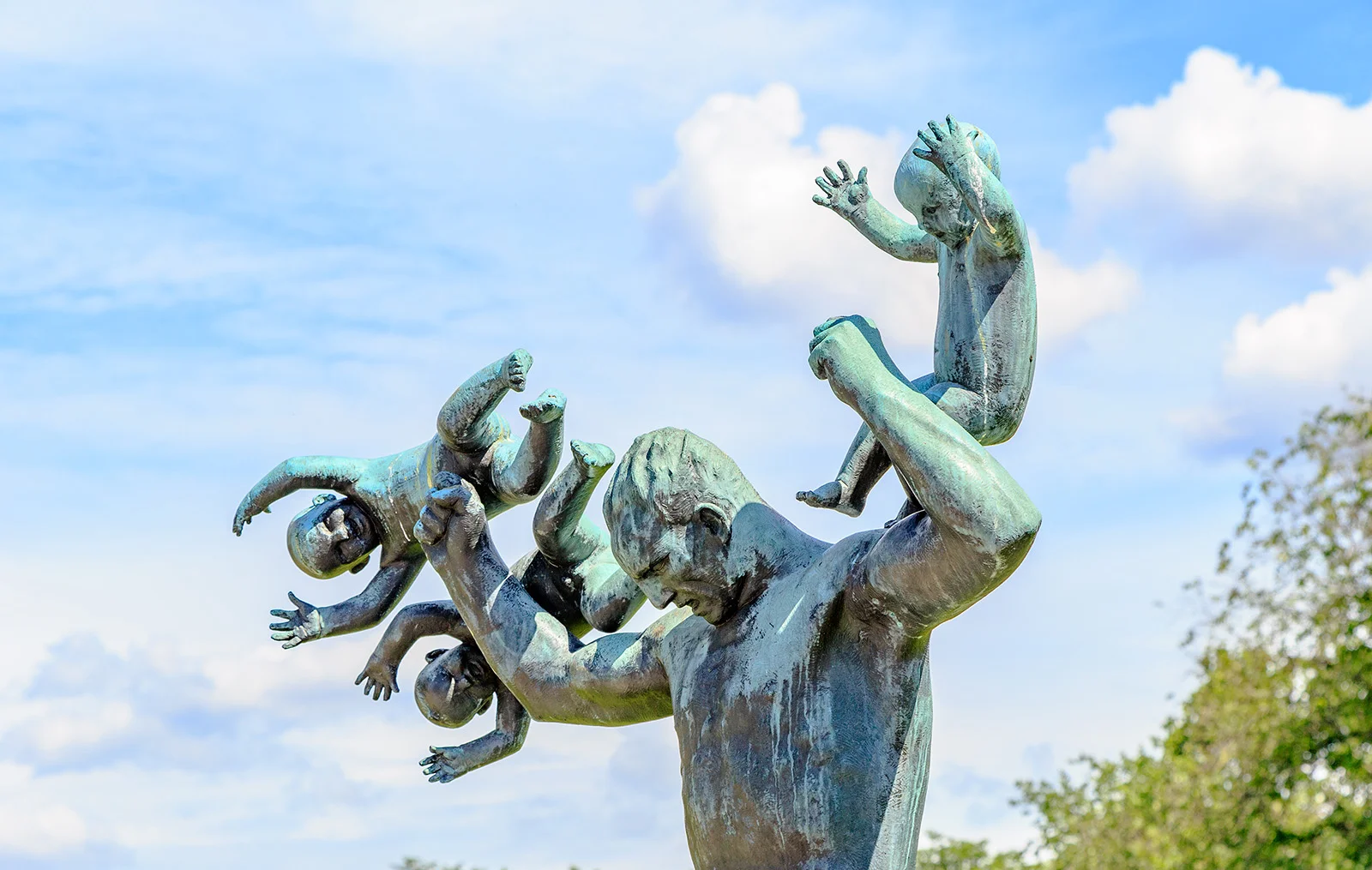 Baby sculptures in Oslo's Vigeland Park. Photo: Maykova Galina / Shutterstock.com.