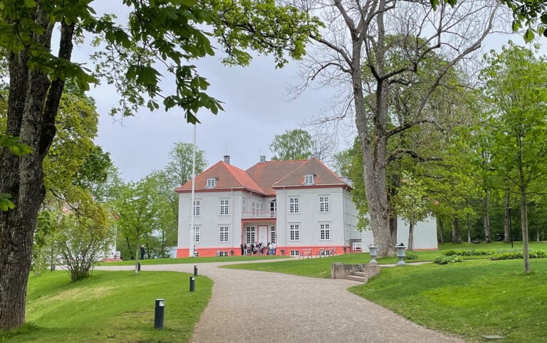 Eidsvoll Verk manor house in Norway.