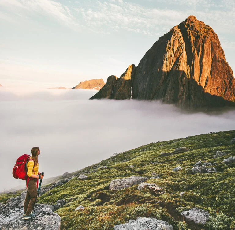 Norwegian mountain hiker.