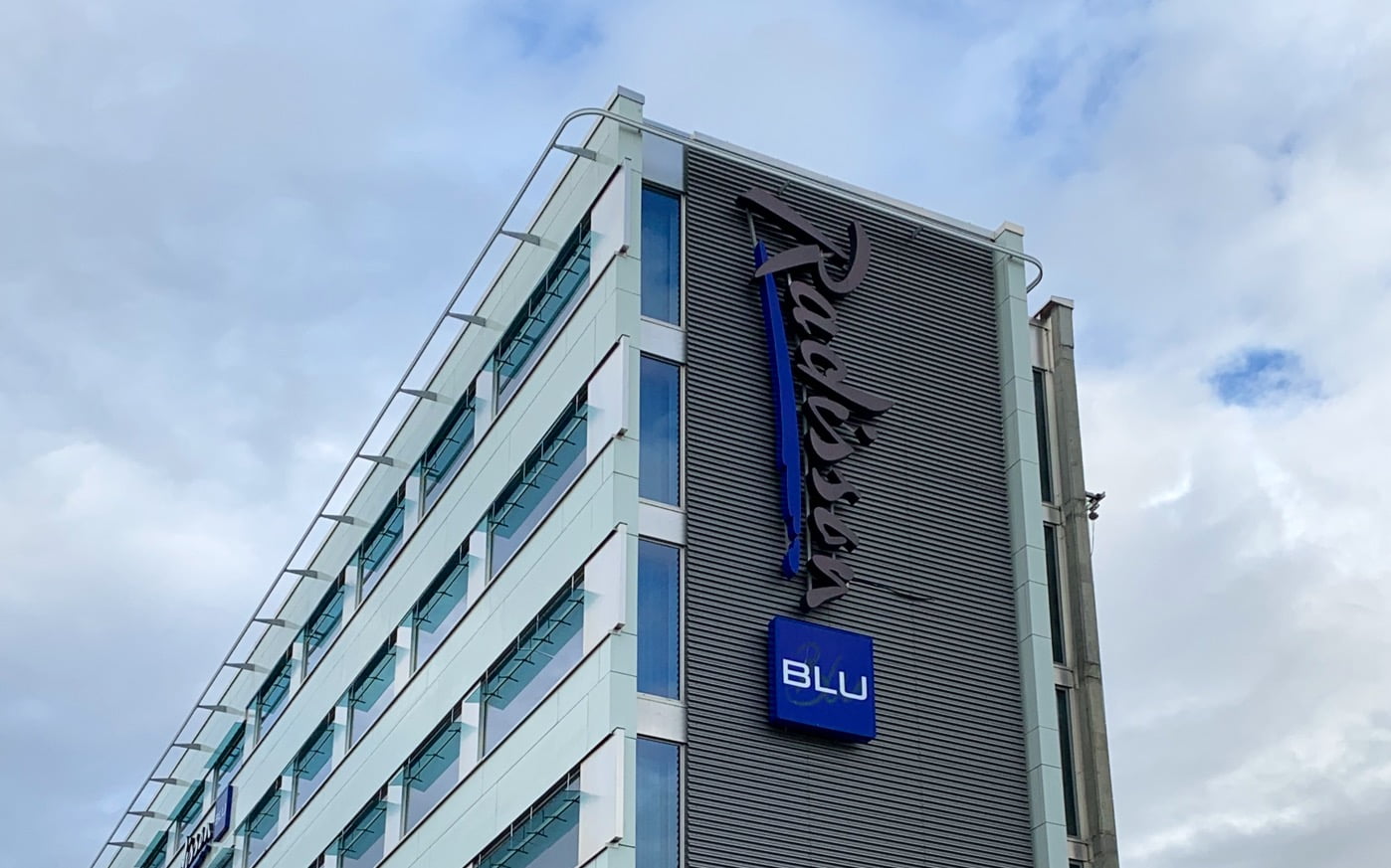 Radisson Blu hotel at Trondheim airport, Norway.