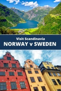 Norway v Sweden Pin