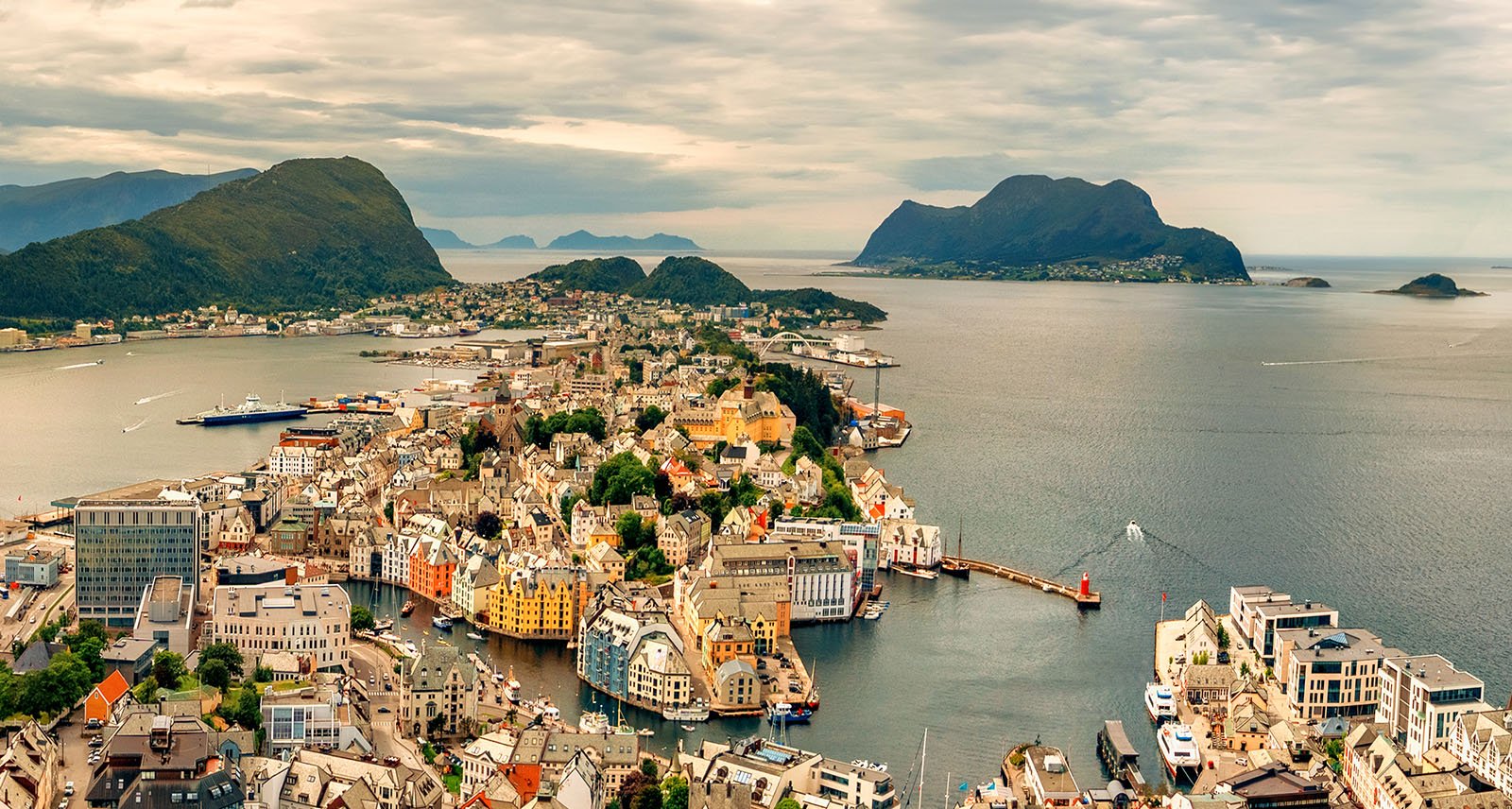 Ålesund Viewpoint Climbing The Aksla Steps Life In Norway