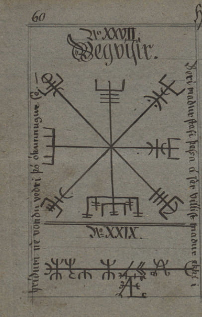 Screenshot from the Huld Manuscript.