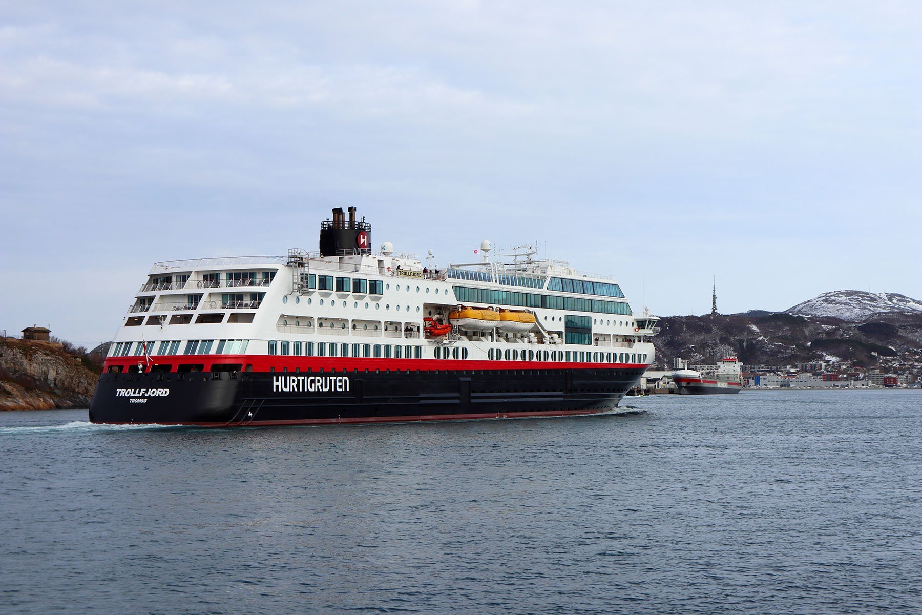 Hurtigruten vessel MS Trollfjord. Photo: Leif Skaue / Shutterstock.com