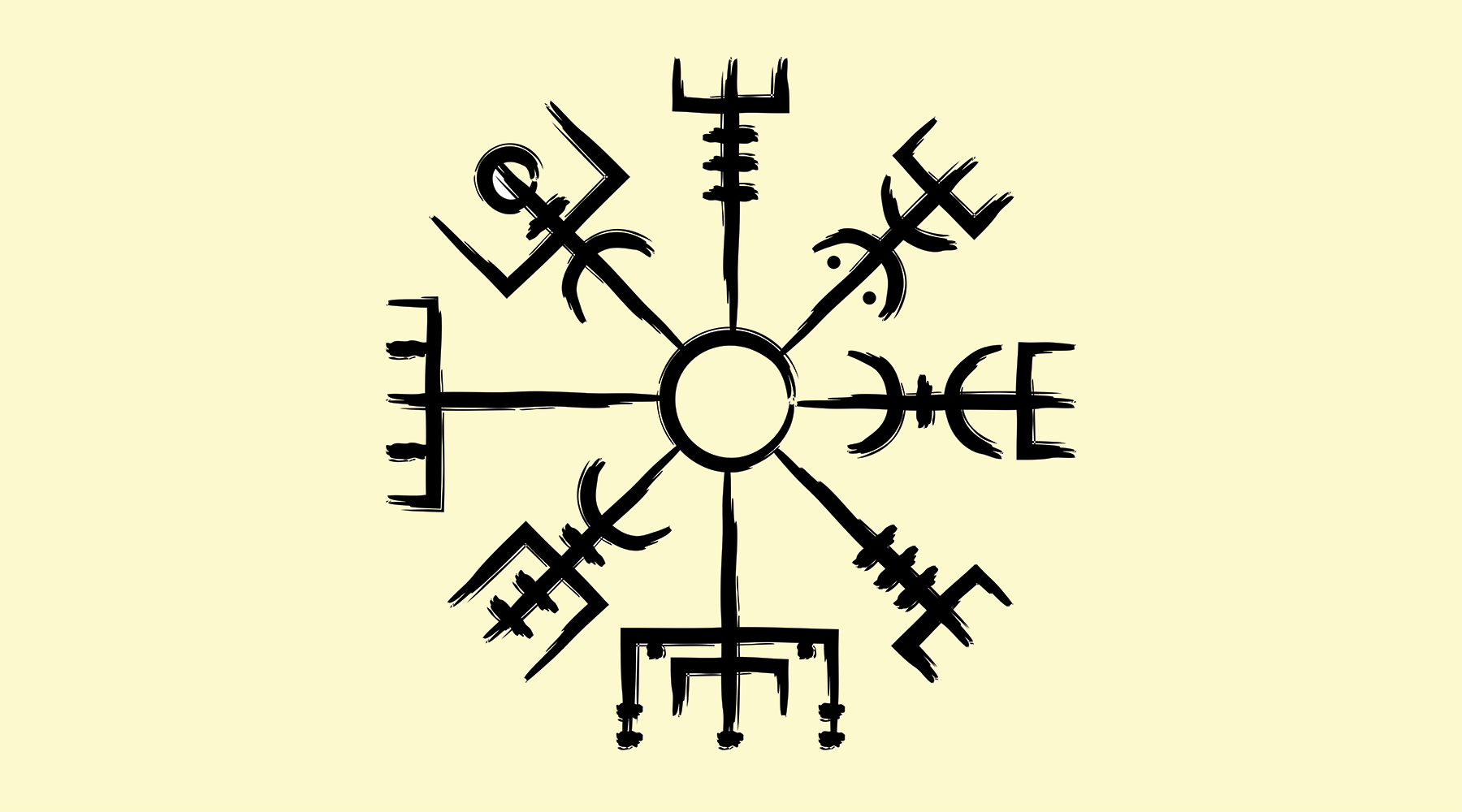 Vegvísir The Truth of the Viking Compass  Life in Norway