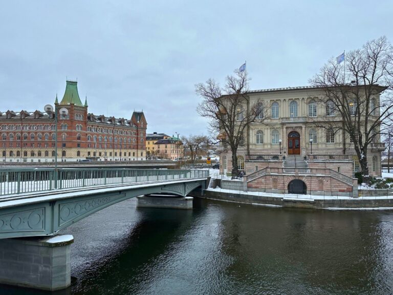 Waterfront view in Stockholm, Sweden. Photo: David Nikel.