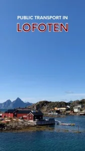 Public transport in Lofoten Islands