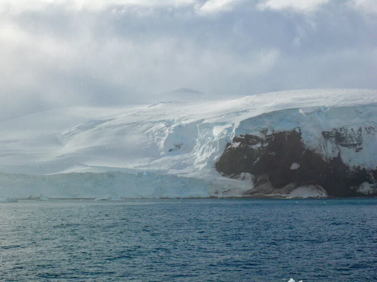 Peter I island in Antarctica.