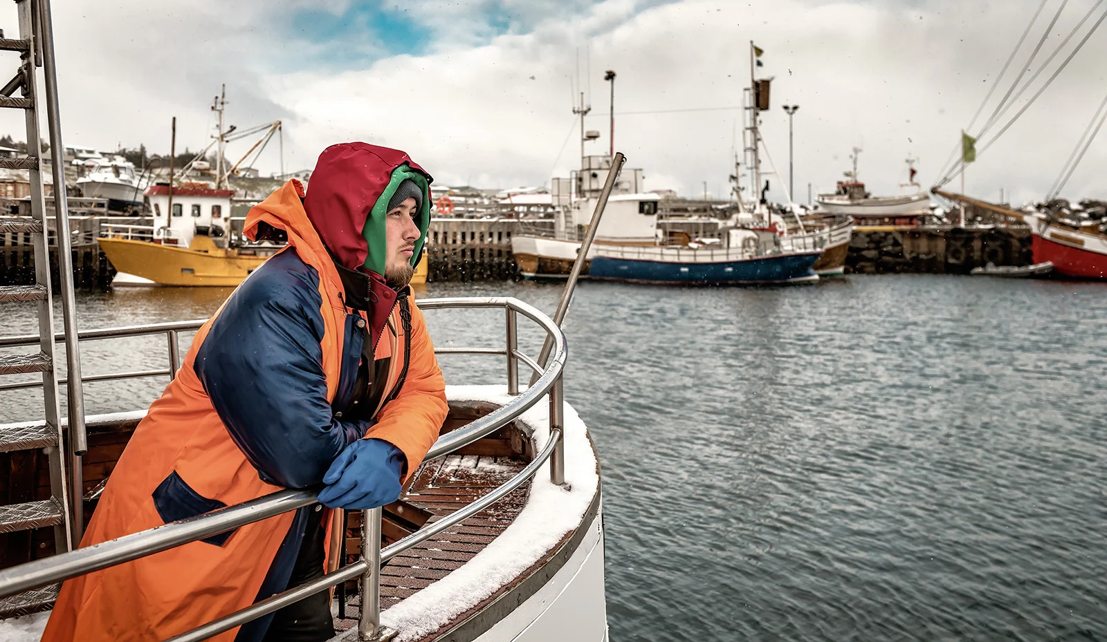 Foreign fishermen in Norway