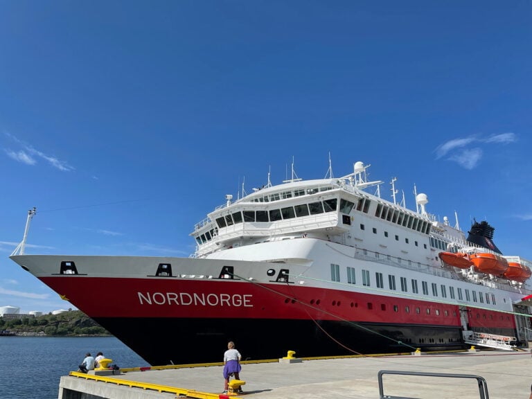 MS Nordnorge in Bodø, Norway.