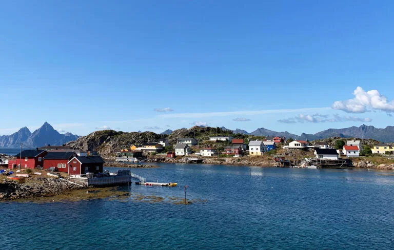 Shoreline of Skrova in Lofoten. Photo: David Nikel.