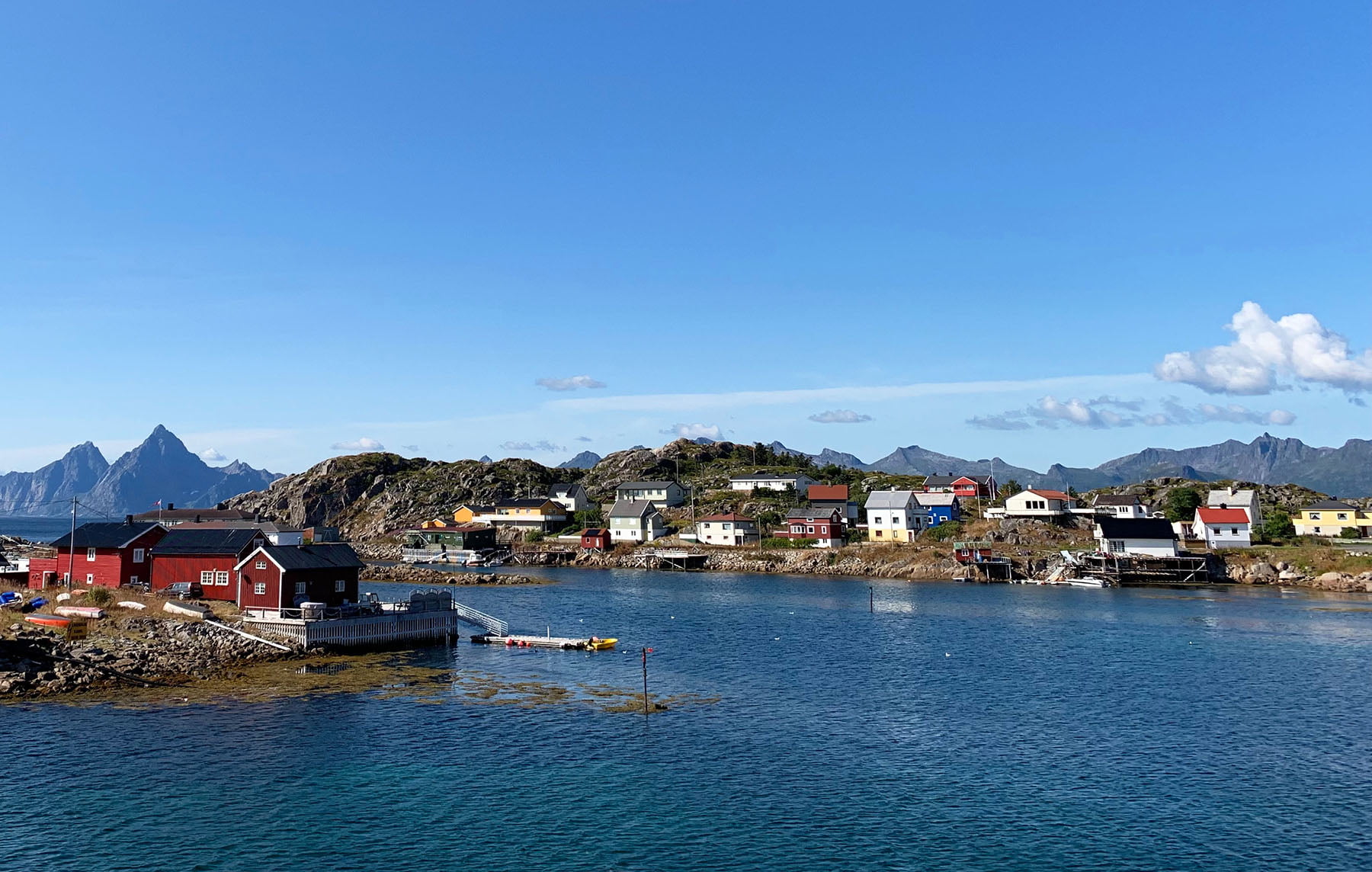 Shoreline of Skrova in Lofoten. Photo: David Nikel.