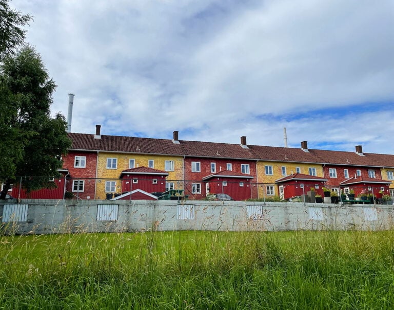 Terraced housing in Sarpsborg, Norway