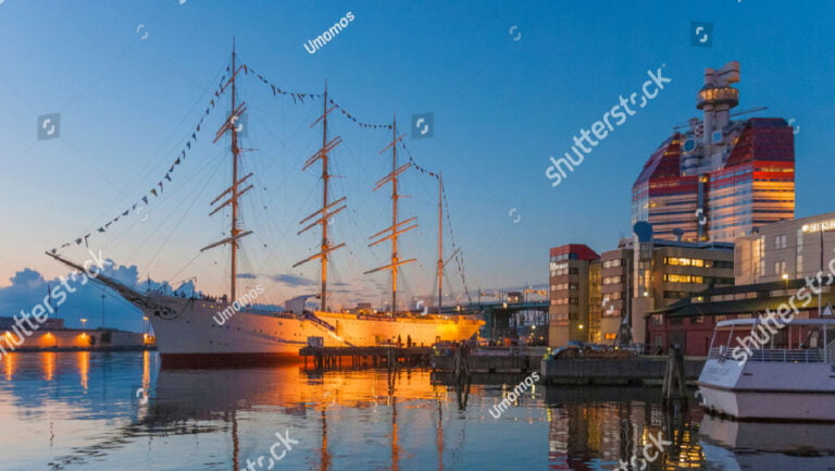 Port of Gothenburg in Sweden.