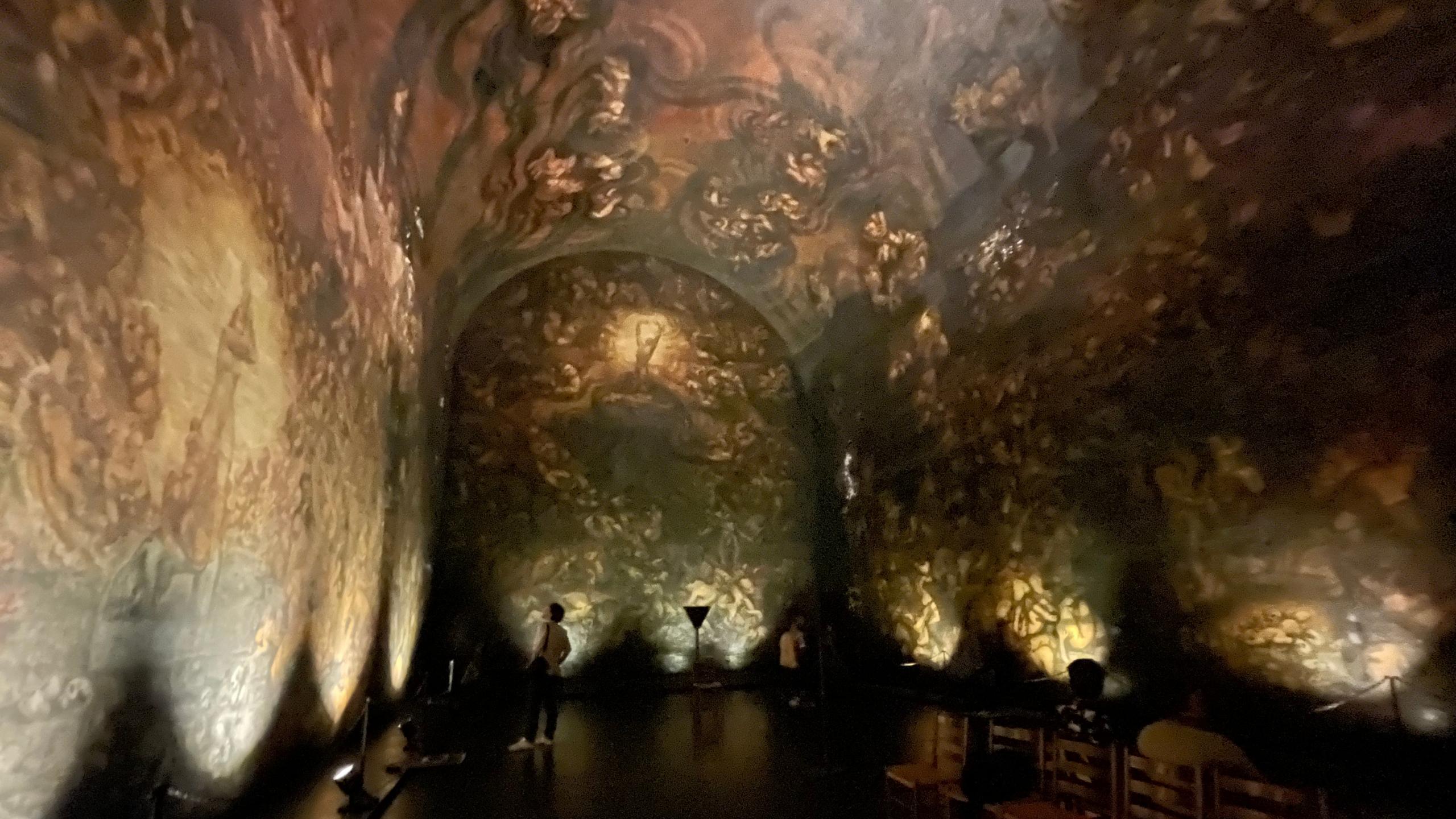 Interior of Emanuel Vigeland Museum in Oslo, Norway