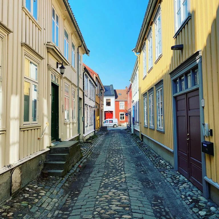 Fotveita alleyway in Trondheim