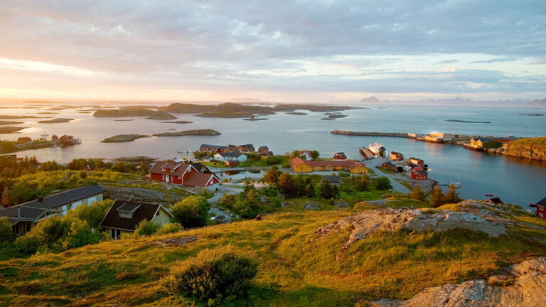 Lovund island in Nordland.