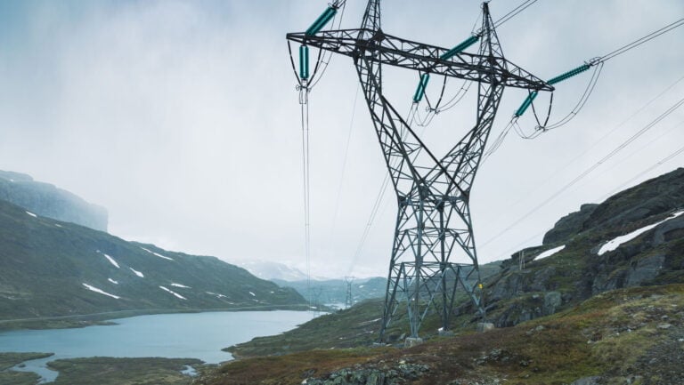 Norwegian power grid images
