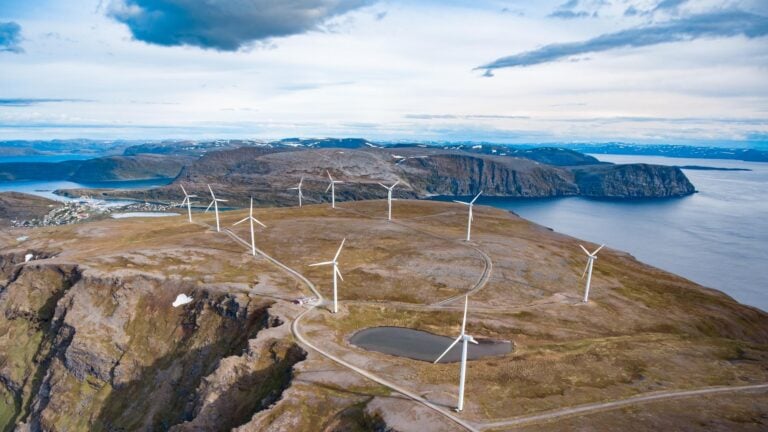 Wind power in Northern Norway.