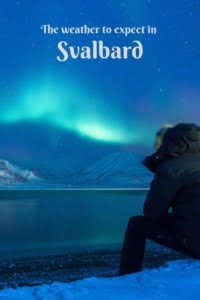 Svalbard Weather Pin