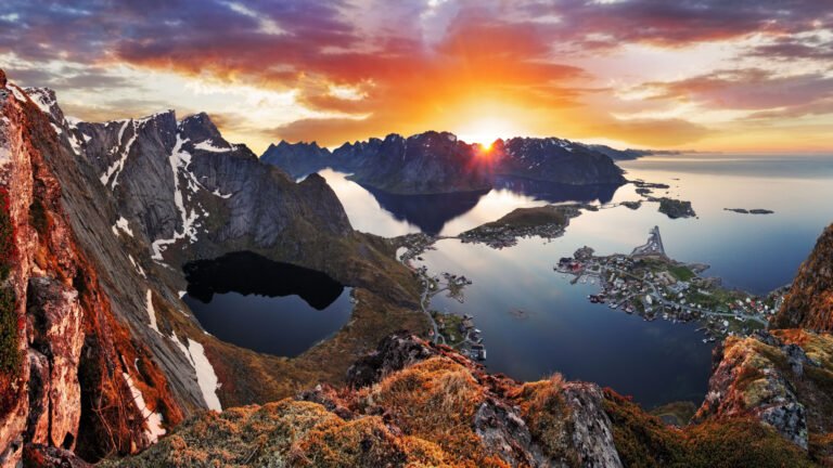 Autumn colors in Northern Norway