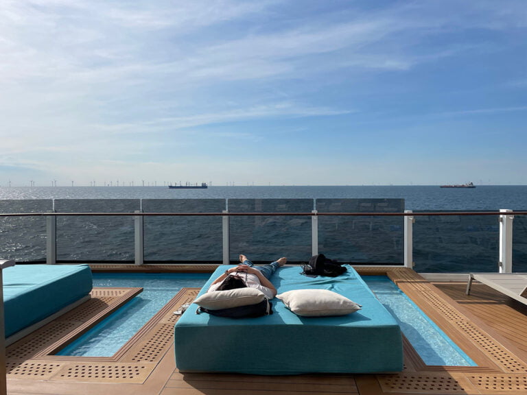 Relaxation on Deck 8.