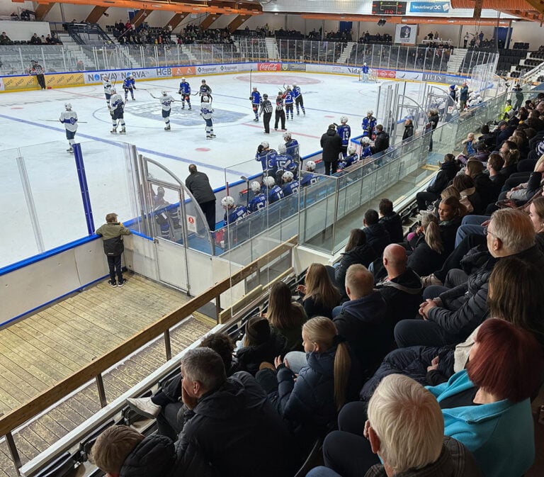 Crowd at Leangen Arena.
