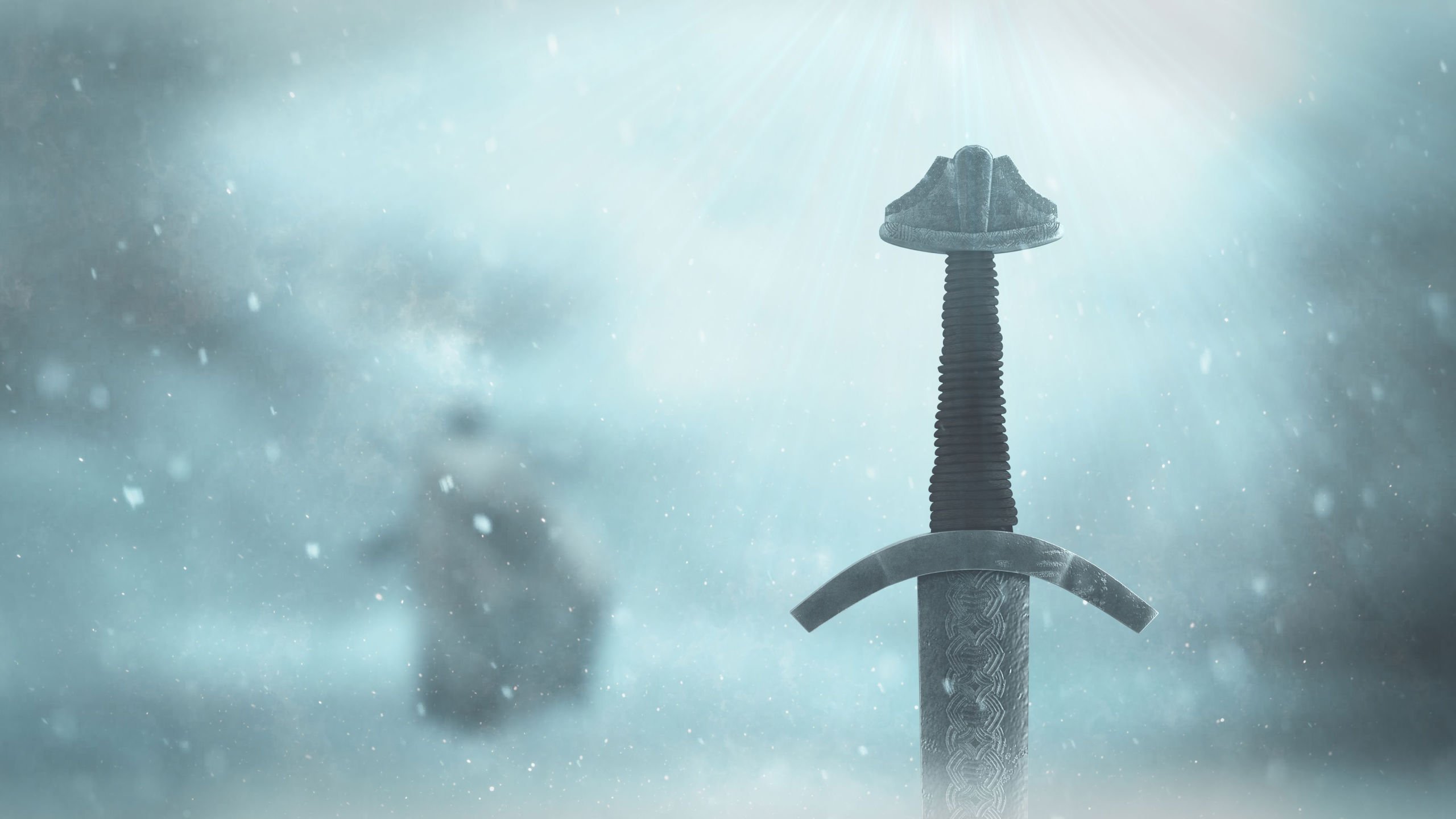 Viking language of the sword.