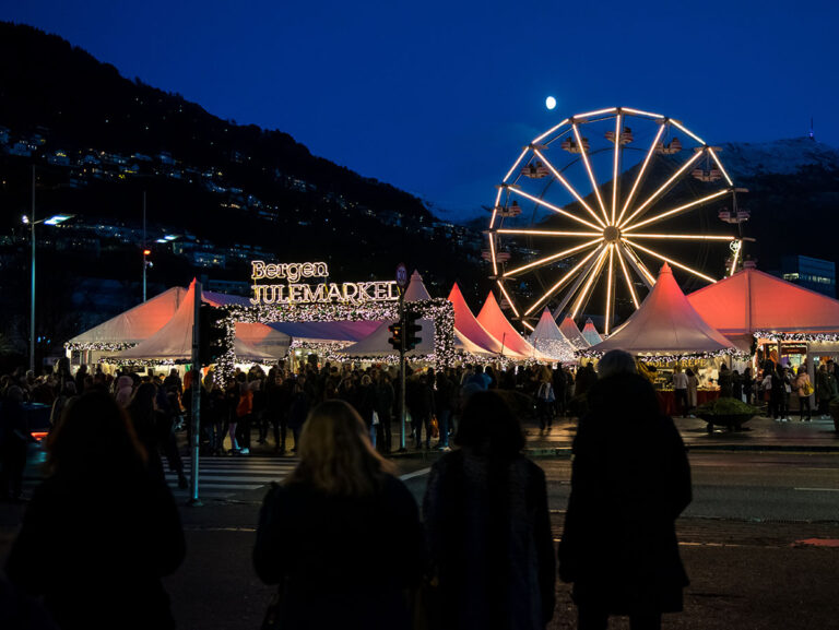 Christmas market in Bergen in 2019. Photo: Thijmen Piek / Shutterstock.com.