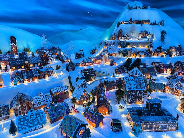 Bergen's Gingerbread Town in Norway