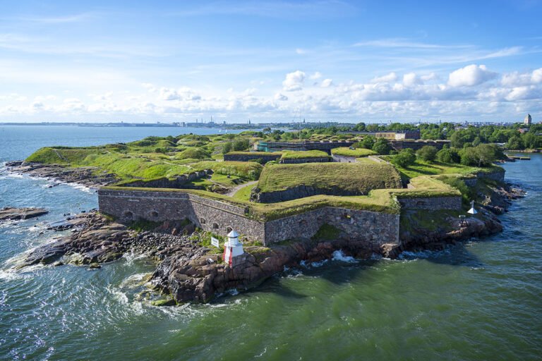 Suomenlinna fortress in Helsinki, Finland