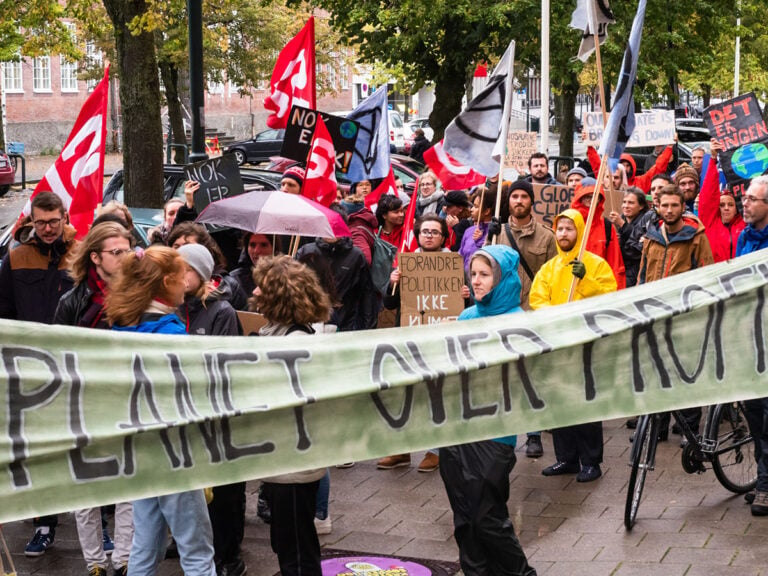 Climate protest in Trondheim in 2019. Photo: Peter Bulukin / Shutterstock.com.