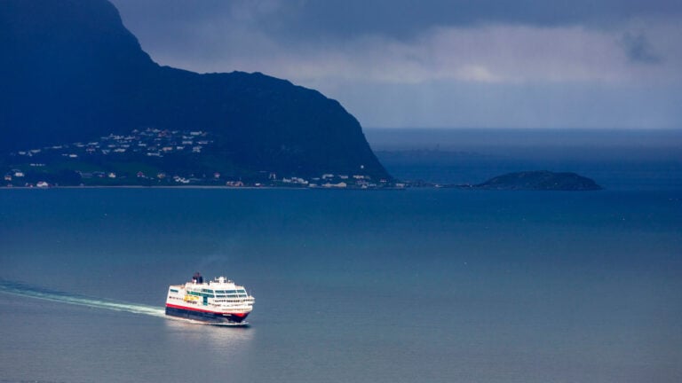 Norway coastal ferry cruise photo