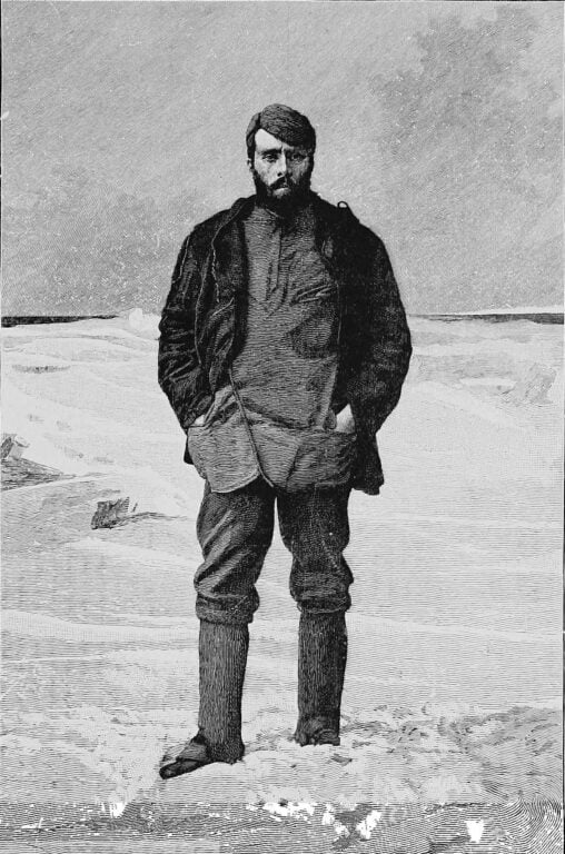 Otto Sverdrup in 1890 in Greenland.