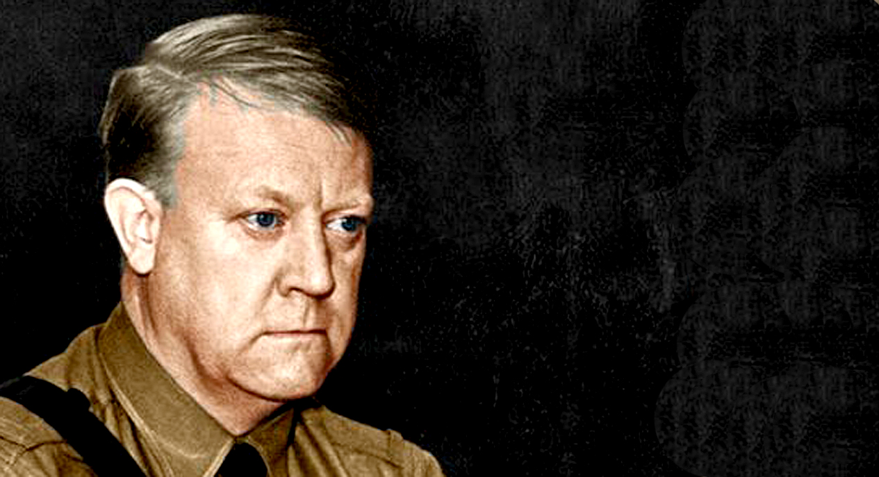 A portrait of Vidkun Quisling.