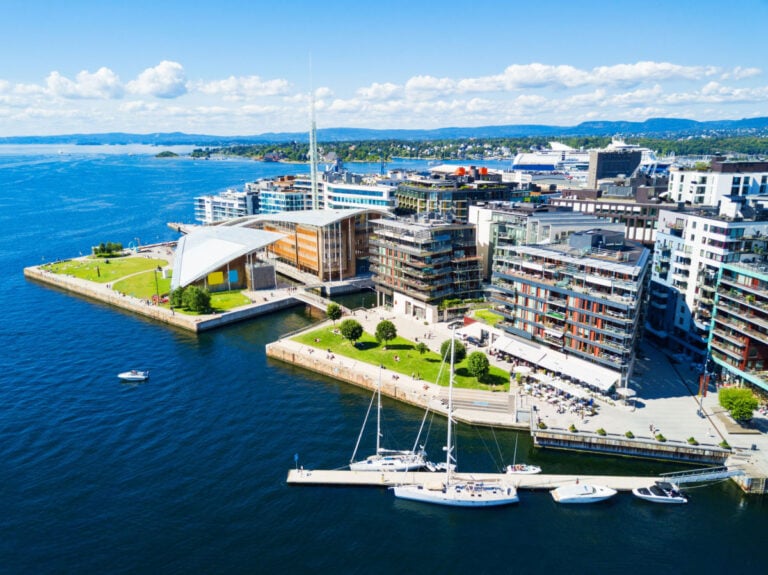 Oslo in the summertime.
