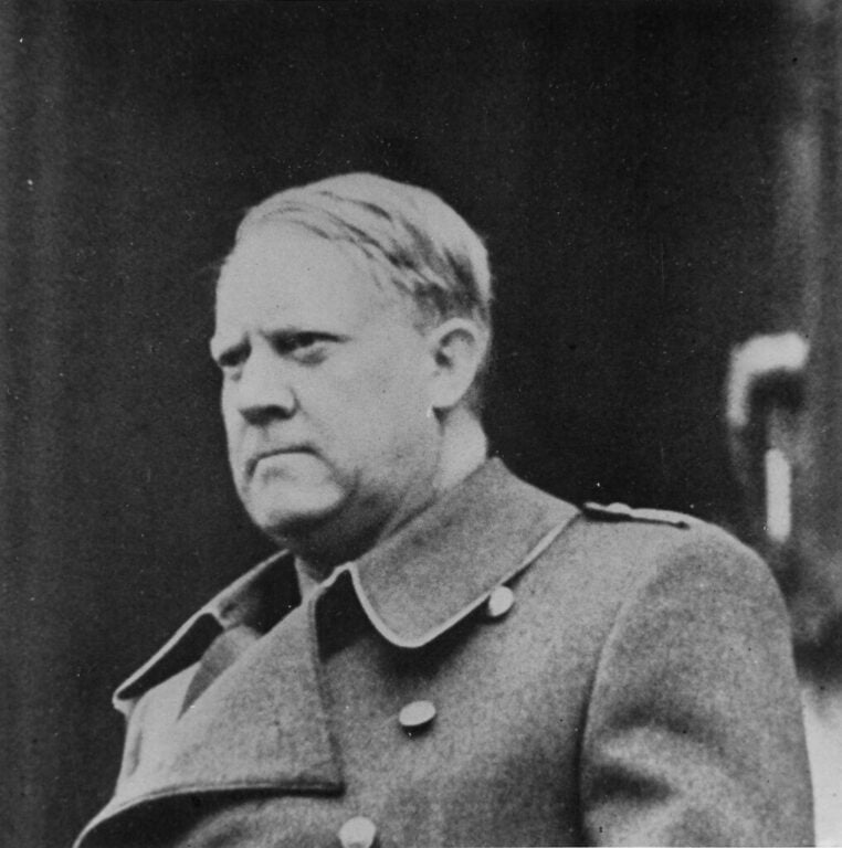 Norway's Quisling in World War Two.